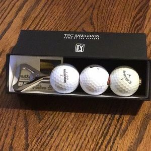 PGA TPC Sawgrass Bottle Opener - Reclaimed golf balls from TPC Sawgrass